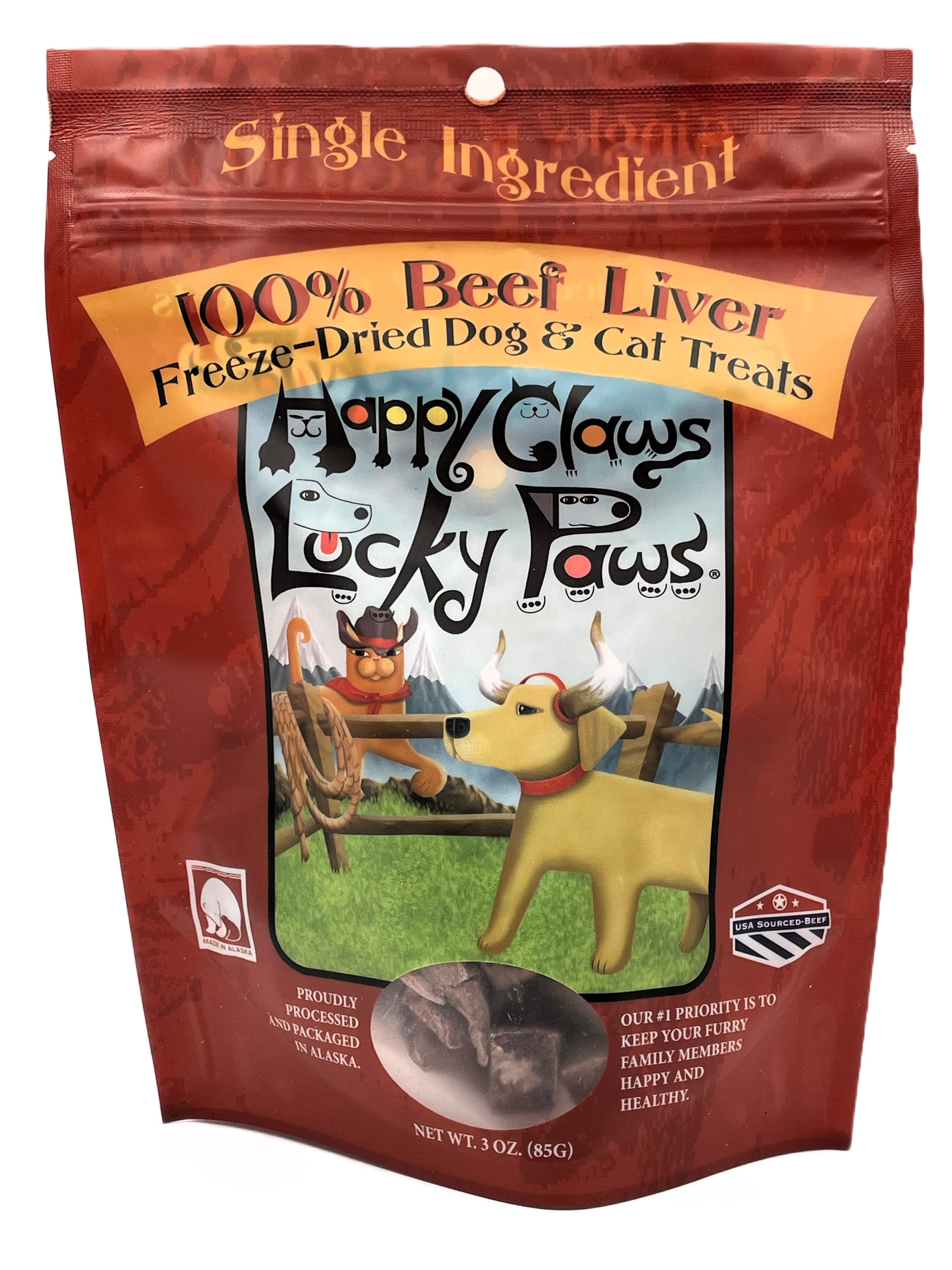 Freeze-Dried Beef Liver Treats 