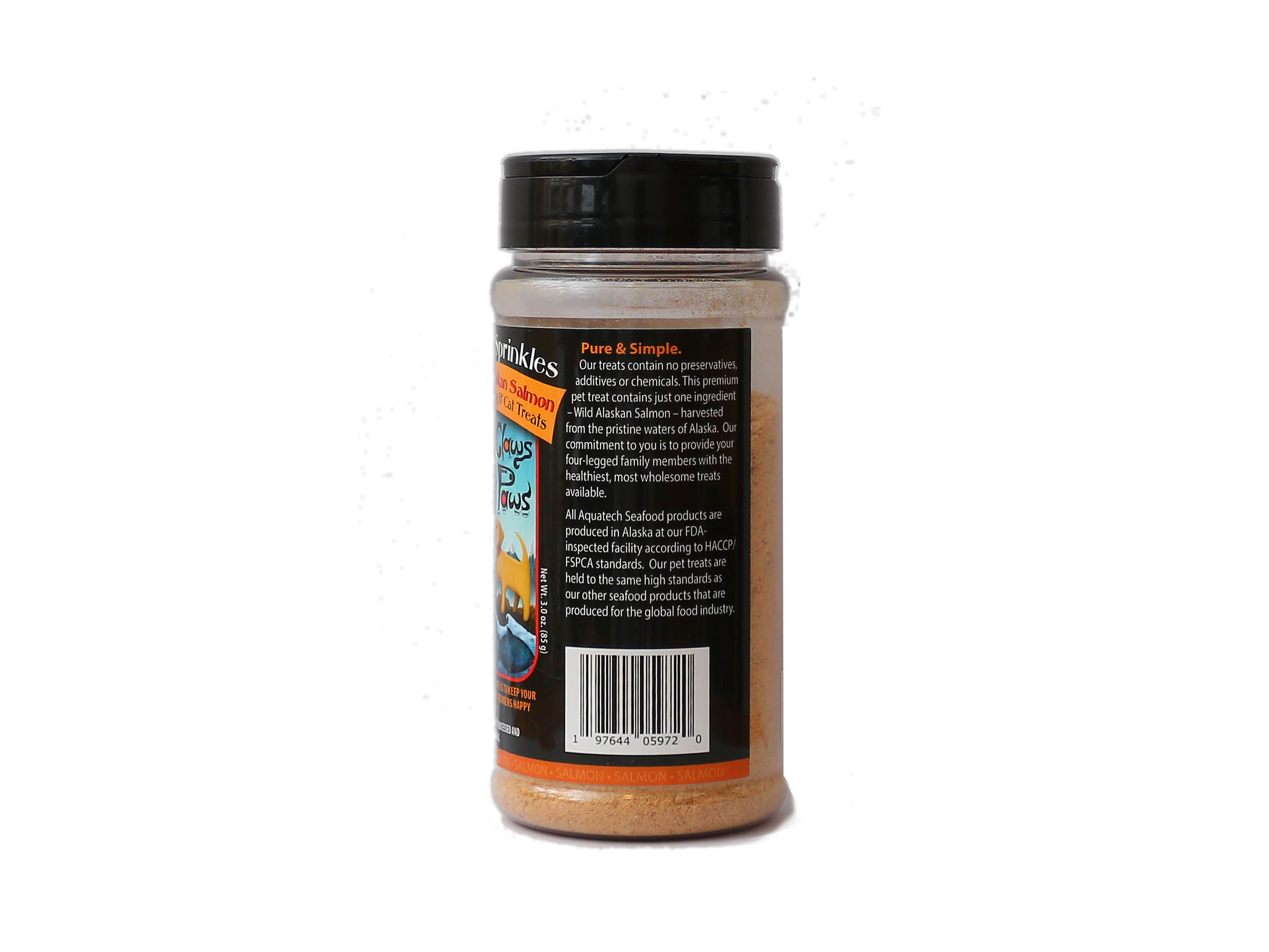 Freeze dried wild alaska salmon meal topper