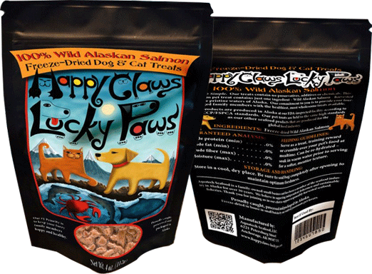 Bags of pet treats